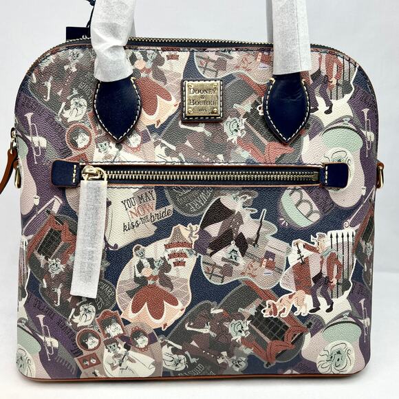 NWT Dooney & Bourke Disney Haunted Mansion Dome Satchel - Picture 3 of 9